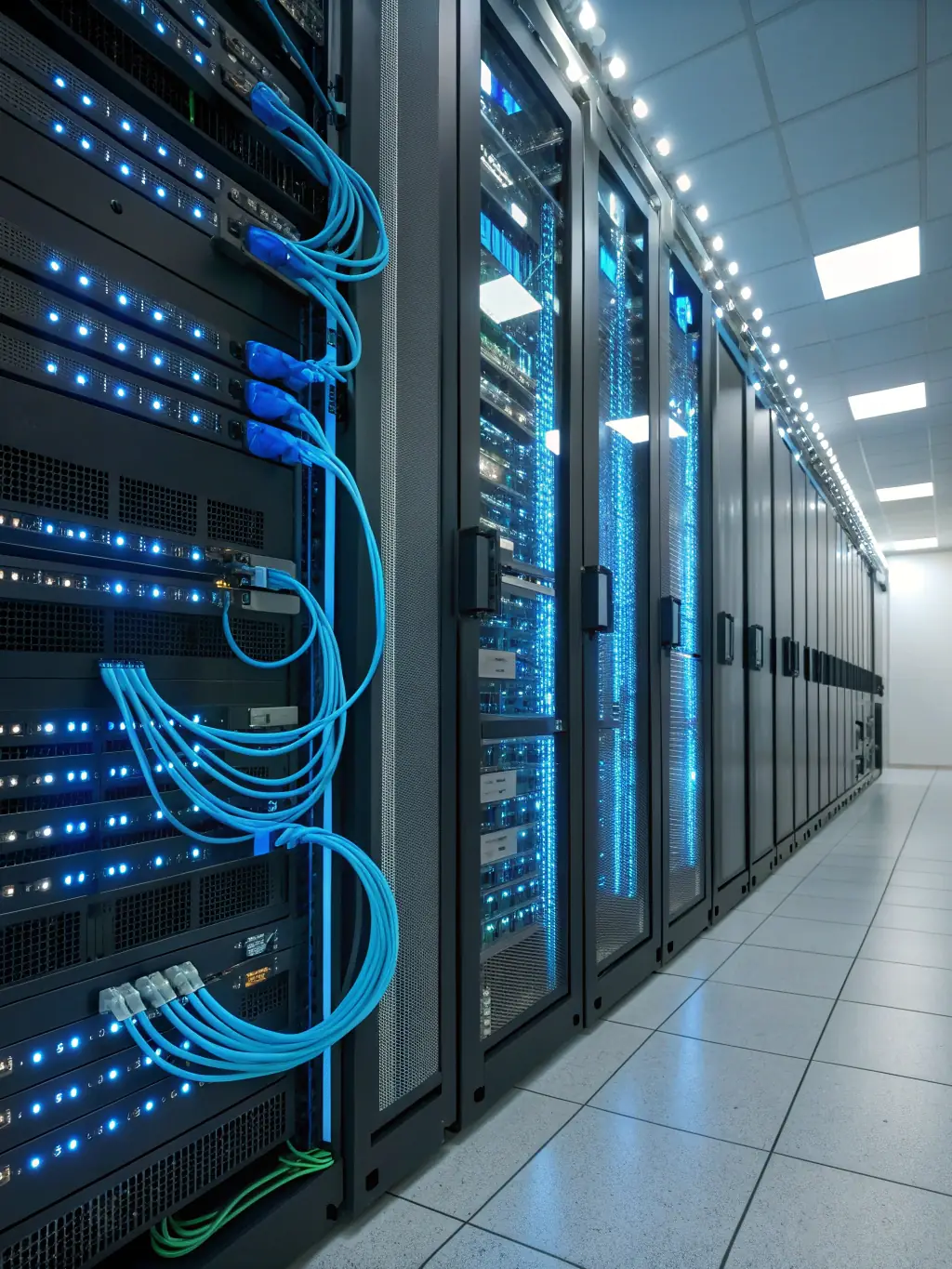 A visual representation of a company's network being protected from a phishing attack, symbolizing reduced risk.